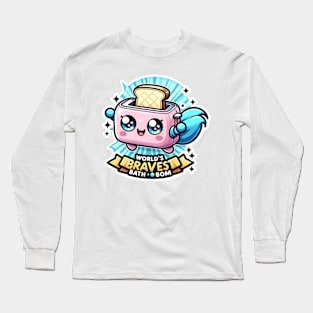 World's Bravest Bath Bomb Long Sleeve T-Shirt